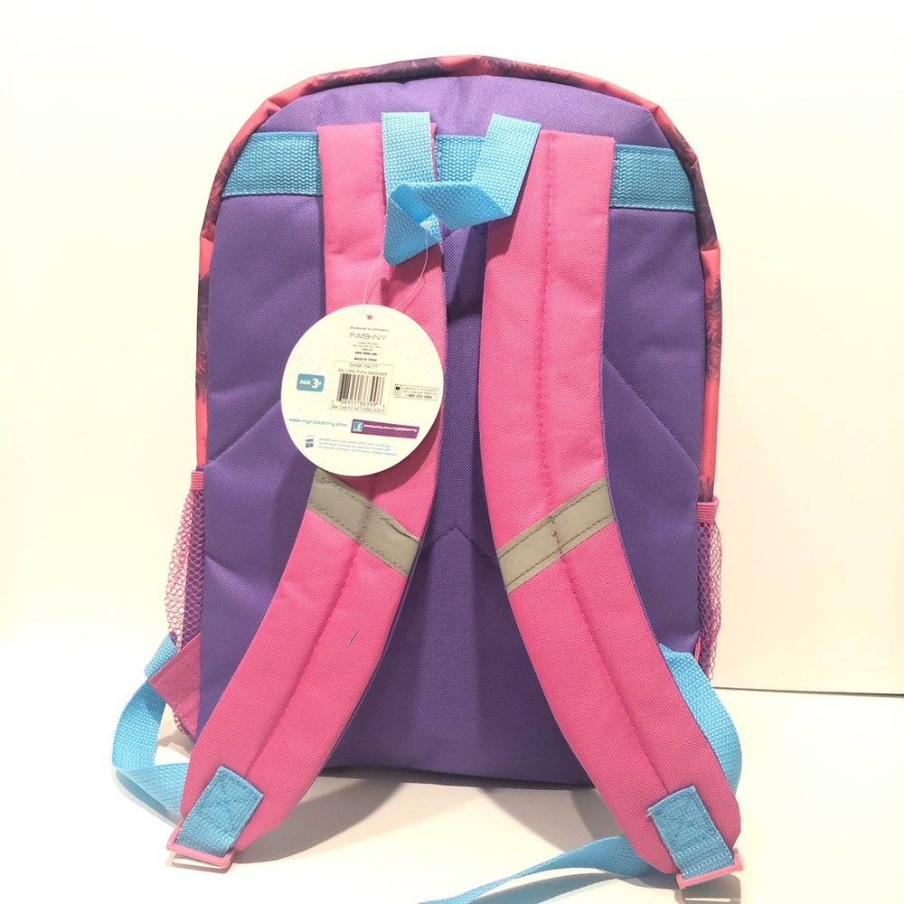 My Little Pony Pink Blue Backpack School Bag Girls - Picture 3 of 6